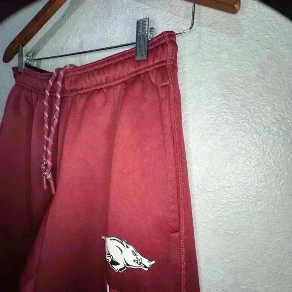 Arkansas Razorbacks, Nike Dry Fit Sweatpants, Adult Small - Picture 4 of 14